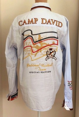 Camp David Hemd - Special Edition - Fußball - Regular Fit, Gr. M 