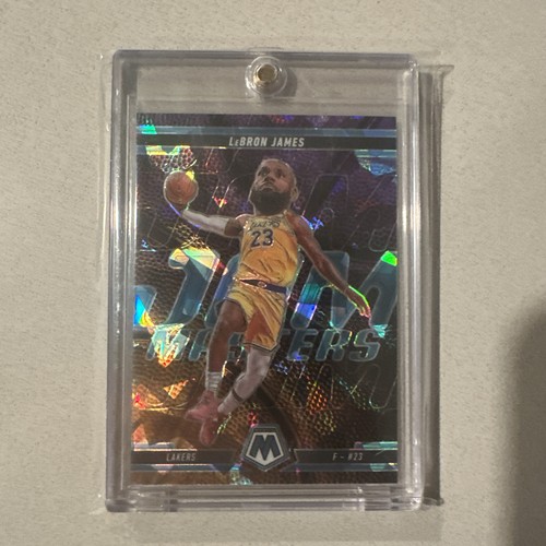 LeBron James [Ice] #16 2024 Panini Mosaic Jam Masters card