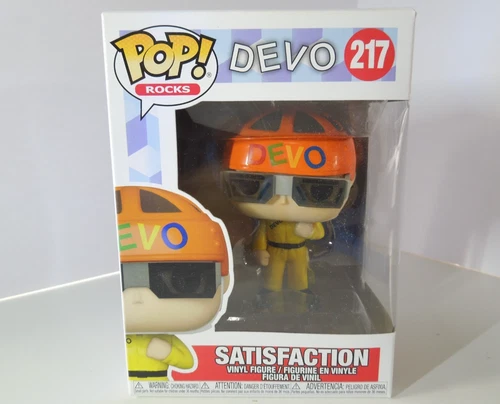 Devo #217 - Satisfaction (Yellow Suit) - Funko Pop! Rocks