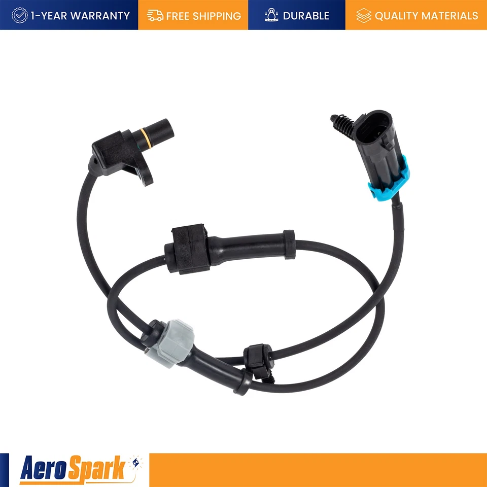 Sensor de velocidad de rueda ABS delantero derecho/derecho apto para Chevrolet Avalanche 1500 2002-2006 5,3 L Foto 4 de 4