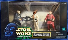 Product Image: 1998 Star Wars POTF Cantina Aliens Cinema Scene Labria Nabrun Leids Takeel NIB