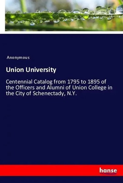 Anonymous | Union University | Taschenbuch | Englisch (2018) | 224 S.-image