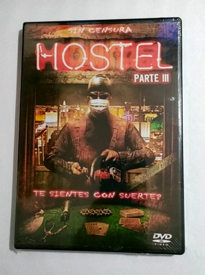 HOSTEL (Parte III) Nuevo precintado - DVD - SIN CENSURA (El de las Fotos) L53