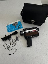 Bell and Howell Filmosonic Directors Series Super 8 camera and accesories