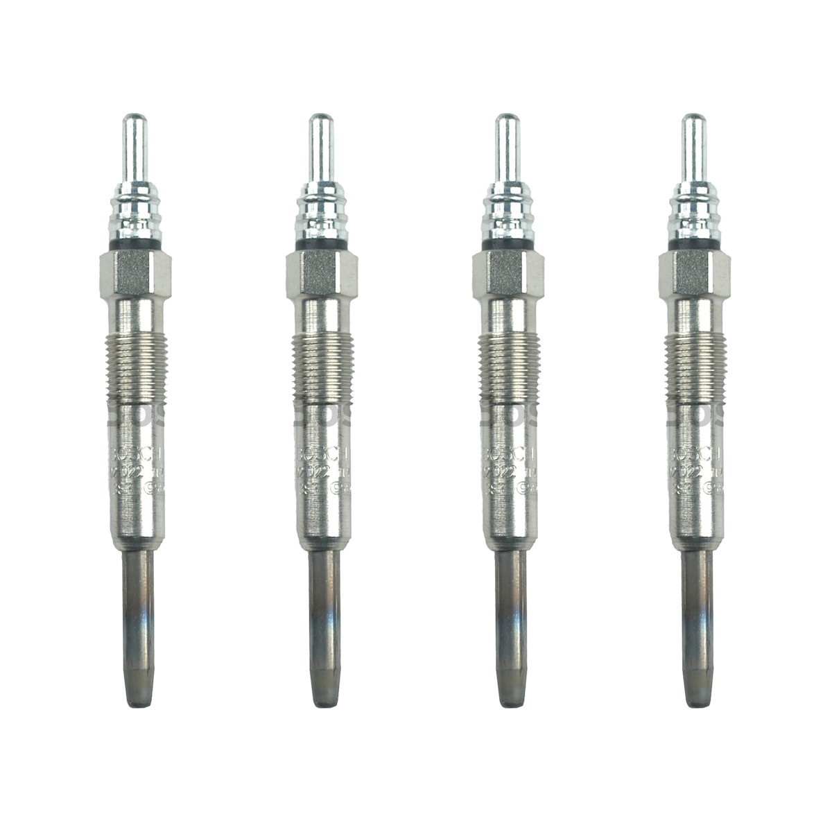 SET-BS0250202022-4 Bosch Set of 4 Glow Plugs for VW Volkswagen Jetta Golf Beetle