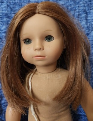 Gotz Little Sister Doll Katie 18'' 305/16 Custom Red Wig, Freckles, Hazel  Eyes 