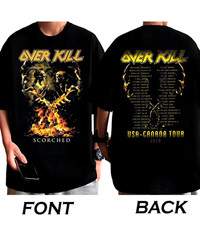 Overkill Tour Shirt In Men's T-Shirts for sale - eBay