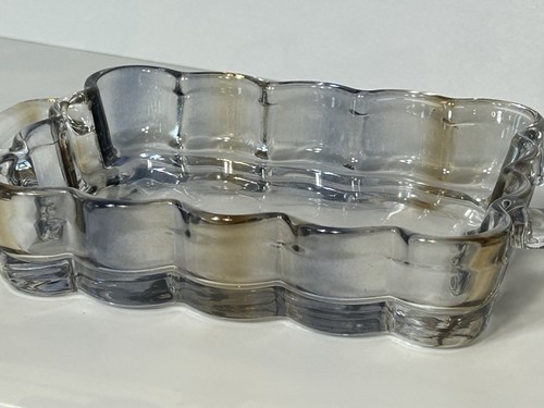 SELTEN 2 Stück Butterdose in Kürbisform Bernstein Blau Glas Butterdose mit Griffen Deckel - Bild 10 von 17