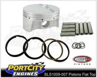 CP Bullet Forged Pistons & Rings Chev 383 Stroker LS1 3.905” Flat Top -2.7cc