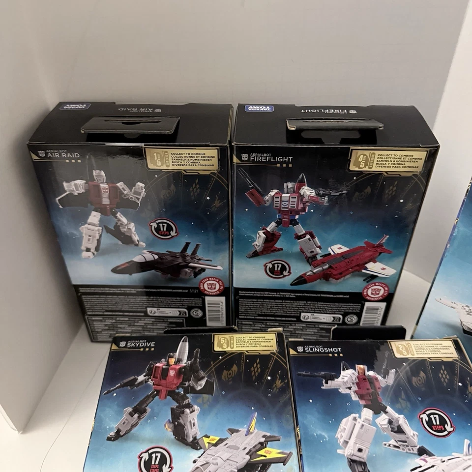 Transformers Aerialbots Complete Set of 5 - Superion (Unopened) - Image 4 of 4