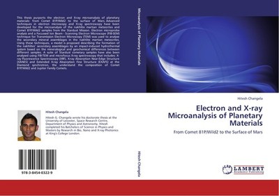 Electron and X-ray Microanalysis of Planetary Materials Hitesh Changela