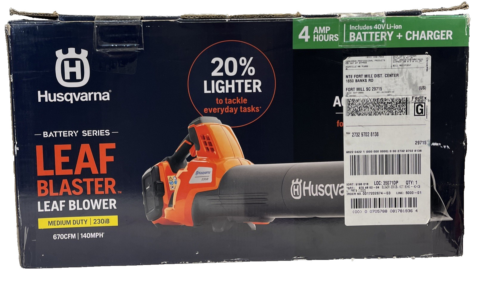 Battery And Charger Included
