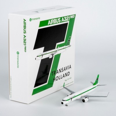 NG Models 1:400 Transavia Airlines PH-YHD Airbus A321-NEO Modellflugzeug