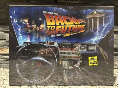 Back to the Future 40th Anniversary 4K Trilogy Steelbook Giftset Amazon NEW