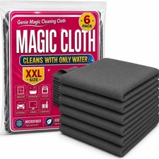 6 Pack Genie Magic Cleaning Cloth Microfiber ...