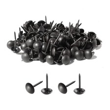 Premium Thumb Tacks, Extra Long Push Pins for Heavy Duty Use, Perfect for Black