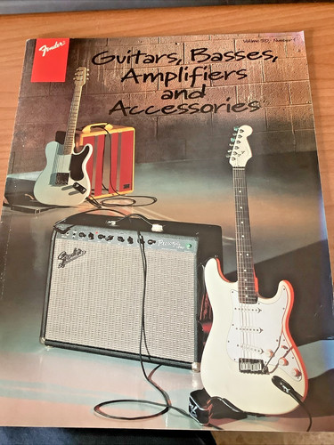 FENDER Official Catalog 1996 - Brochure - Volume 50, Number 1 - 20 pages