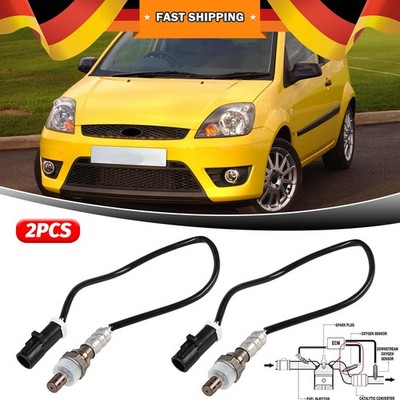 2PCS Lamdasonde Vor/Nach Kat für Ford Focus Fusion Fiesta V für Mazda 2 für KA