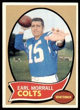 1970 Topps Set Break Earl Morrall #88 EX-EXMINT