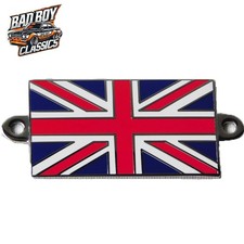 Morgan Union Jack Metal Enamel Badge Emblem 