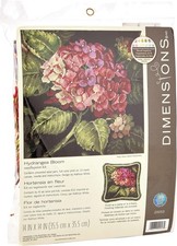 Dimensions Needlepoint Kit Hydrangea Bloom # 20053 year 2006 NEW