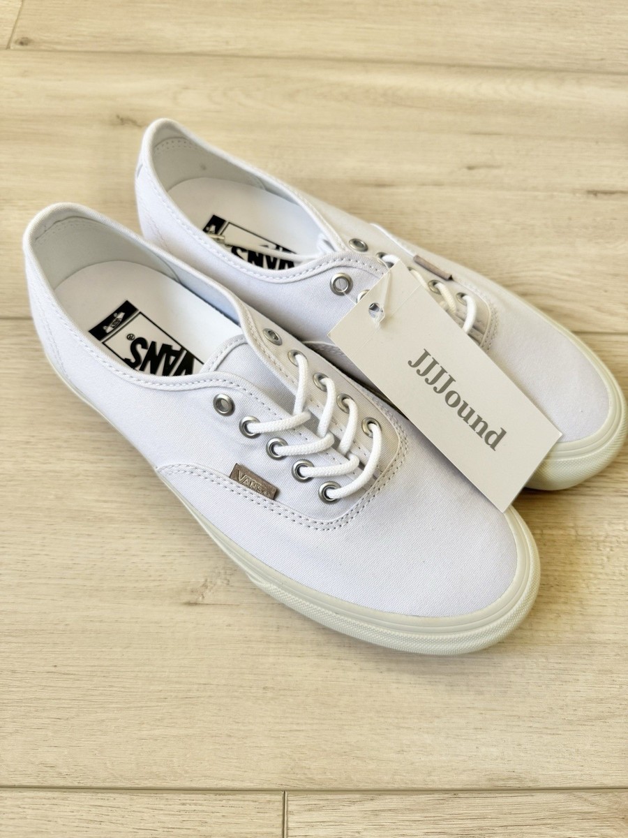 Jjjjound X Vans Vault Authentic White Canvas - “Hospitality” Men