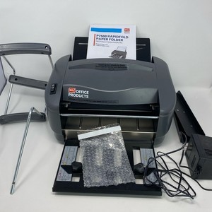 Martin Yale P7500 Automatic Paper Folding Machine, Gray, 13 x 20 x 10.5 in