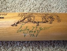 EARLY WYNN AUTOGRAPHED SIGNED BAT AUTO SGC DOUBLEDAY FIELD WHERE IT ALL BEGAN CO
