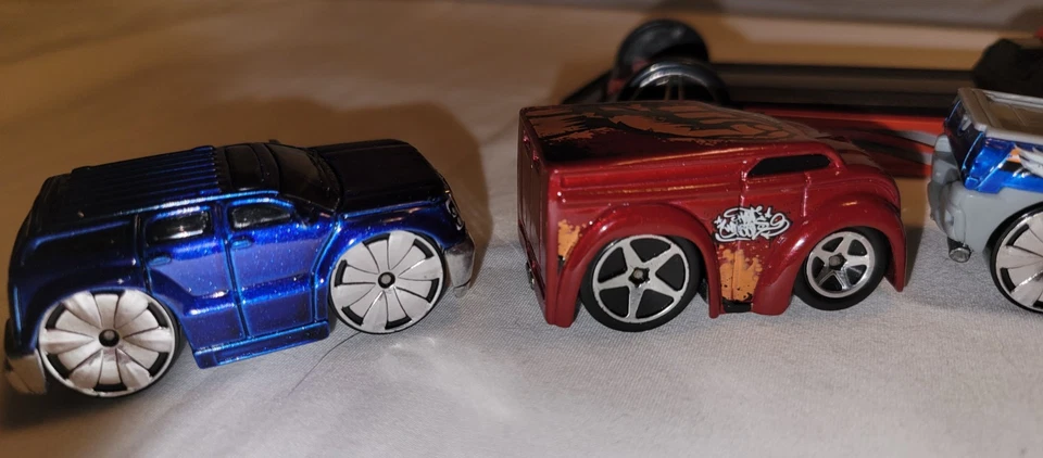 Lote de 4 Blings (2003) y Semirremolque con Remolque (2003) Hot Wheels 1:64 Suelto Foto 2 de 4