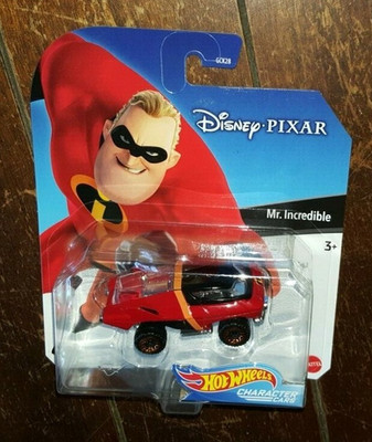 Hot Wheels Disney/Pixar Character Cars: MR. INCREDIBLE (2018, Mattel) GGX65-0910