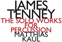 James Tenney - Solo Works For Percussion - Cd - G4Z