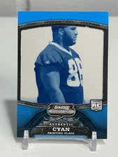 Sedrick Ellis 2008 Bowman Sterling Rookie Cyan Printing Plate 1/1 Rc #21