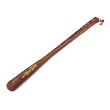 Vietnam Redwood Shoe Horn,Long Wooden Shoe Slider Stick, 20 in, Red