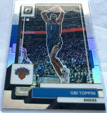 2022-23 Donruss Optic Basketball Obi Toppin New York Knicks Holo Silver Prizm 15