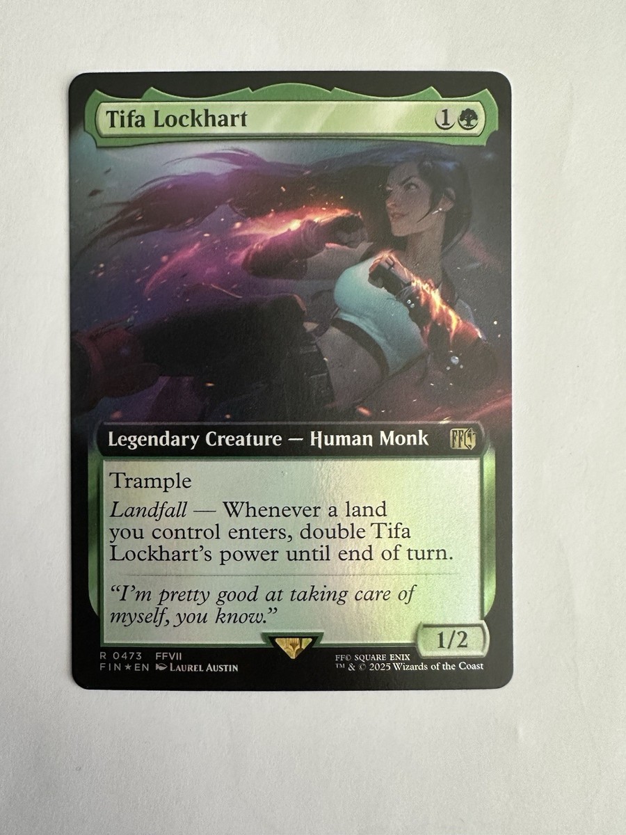 Tifa Lockhart (Extended Art) Final Fantasy Foil for sale