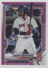 2021 Bowman Chrome Prospects Fuchsia Refractor /199 Jeisson Rosario #BCP-37 1h6a
