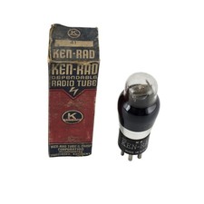 NOS Ken-Rad Type 41 Vacuum Tube Tested Strong In Original Box