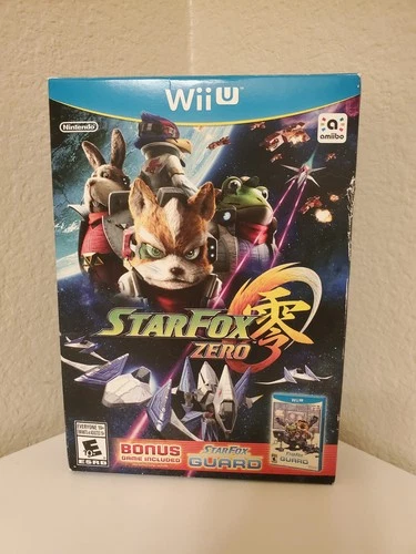 Brand New Star Fox Zero + Star Fox Guard (Nintendo Wii U, 2016) StarFox Box Dent