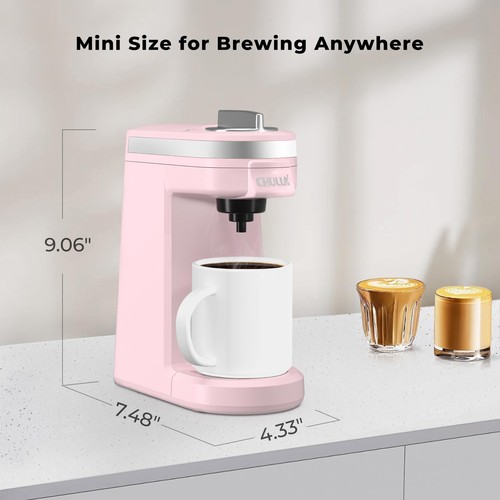 Mini Coffee Maker for K Capsule, Single Serve Coffee Maker for One Cup Americ... - Picture 9 of 9