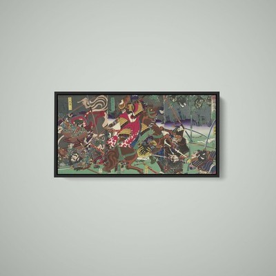 Toyohara Kunichika - The Reputation of Sato Masakiyo - Paper or Canvas