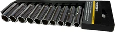 Evercraft 10 pc. 3/8" Dr. Metric Deep Socket Set        774-0117