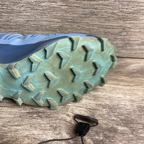 Scarpe da trail running Salomon Speedcross 5 GTX 411175 donna 7 sneakers blu Copen - Foto 12 di 14