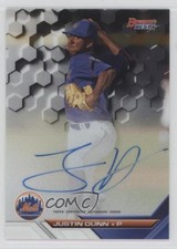2016 Bowman's Best of 2016 Justin Dunn #B16-JDU Auto 1og7