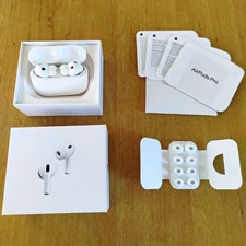 Apple AirPods Pro 3 White Bluetooth In-Ear Earbuds w/ MagSafe Case ANC Mic