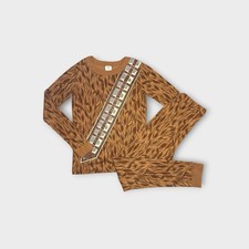 Hanna Andersson x Disney Star Wars Chewbacca Brown Organic Pajama Set