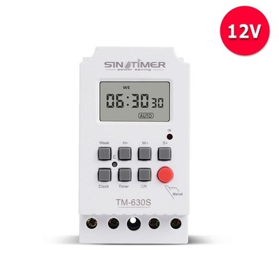 Neu Programmierbare Zeitschaltuhr Digital Timer Switch 1 Sekunde bis 168 Stunden