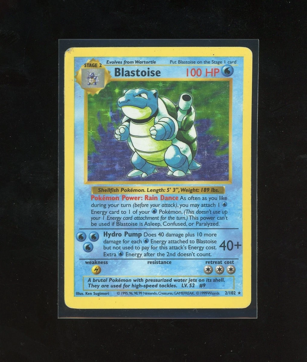 Shadowless Blastoise Individual Cards for sale - eBay