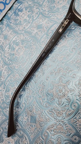 FENDI F999 001 Shiny Black / Sig F. 50□15 135 Rectangle Eyeglasses "Frames Only" - Picture 17 of 24