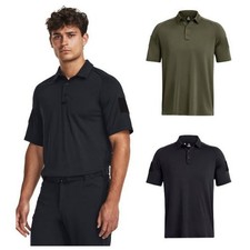 Under Armour 1379202 Men's UA Tac Elite Loose-Fit Polo Performance UPF Shirt