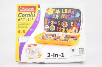 Quercetti Combi ABC+123 Magnetic Board